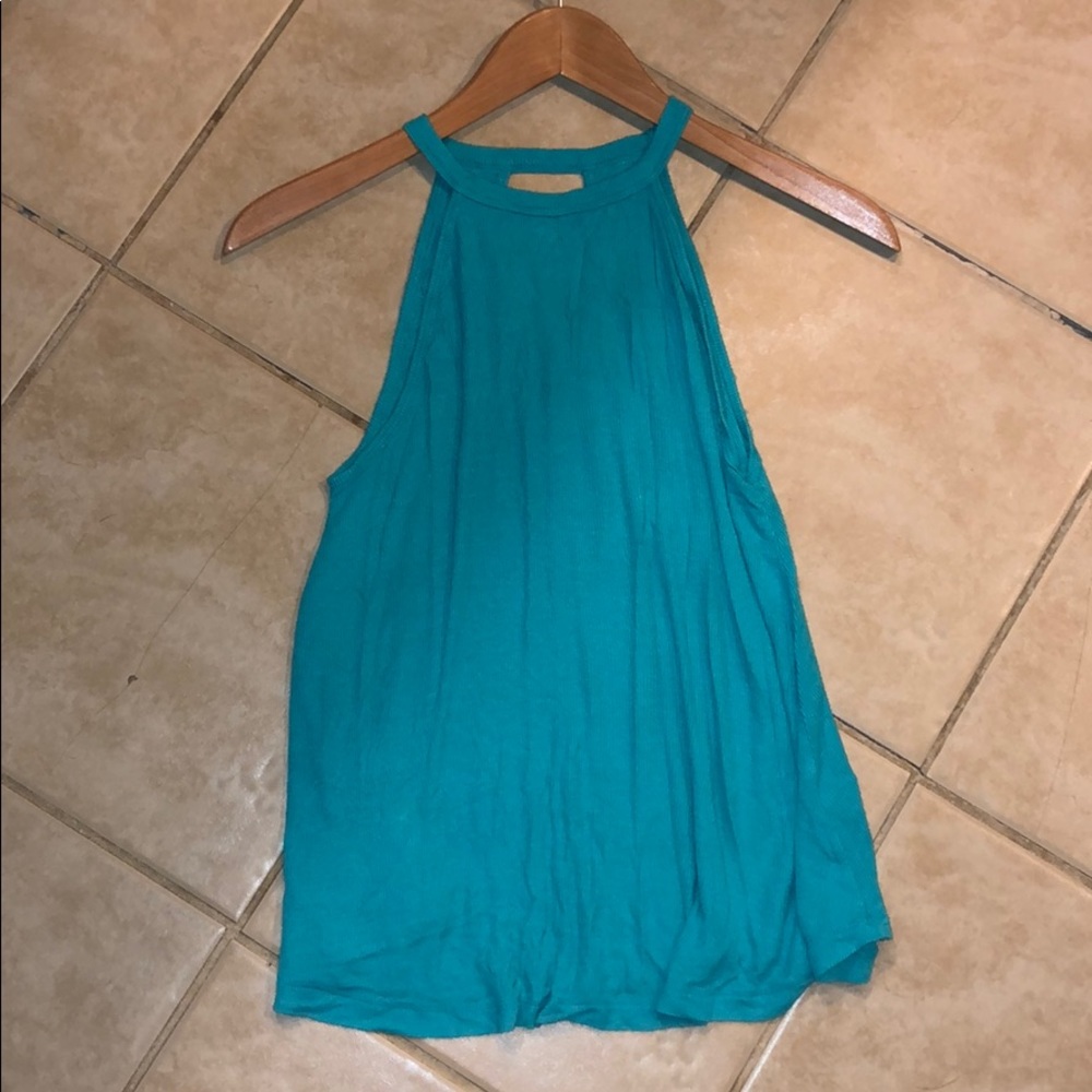 Women’s Turquoise SO Tank Top Size M